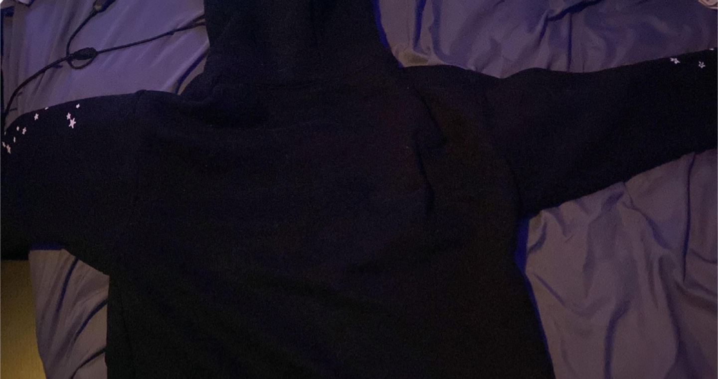 Black Spider Hoodie, Size Small - photo 3