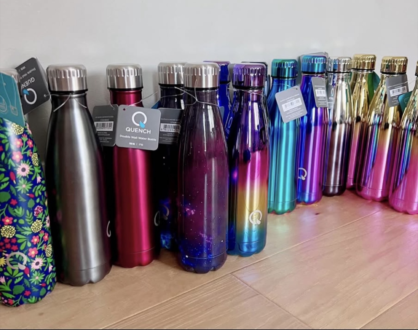 Quench Stainless Steel Water Bottles