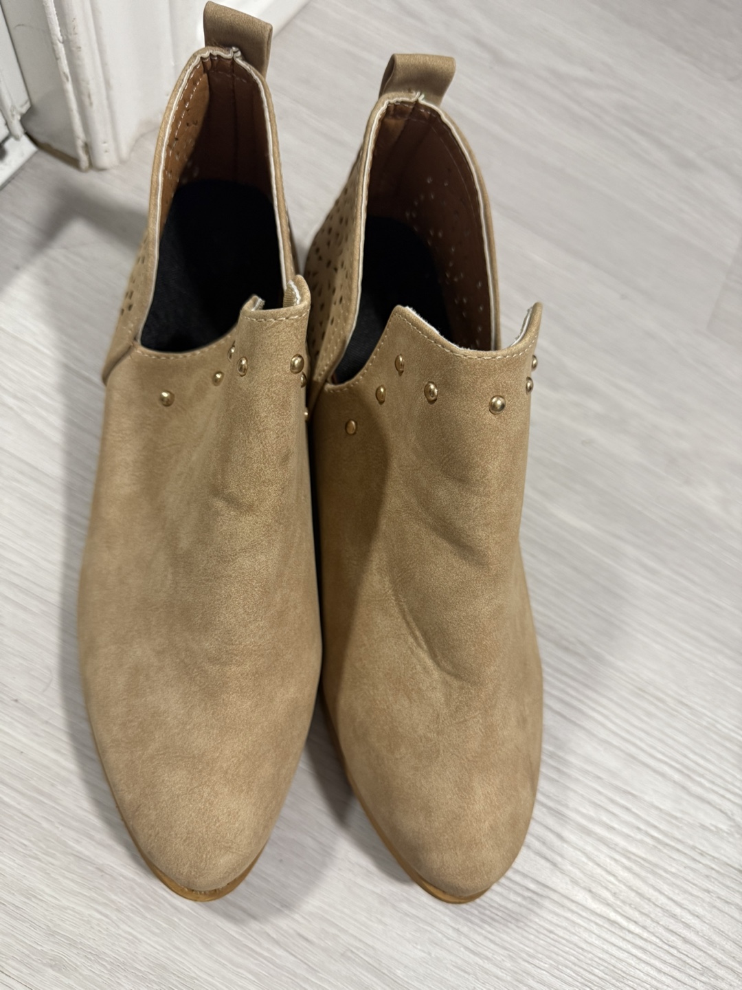 Tan Booties