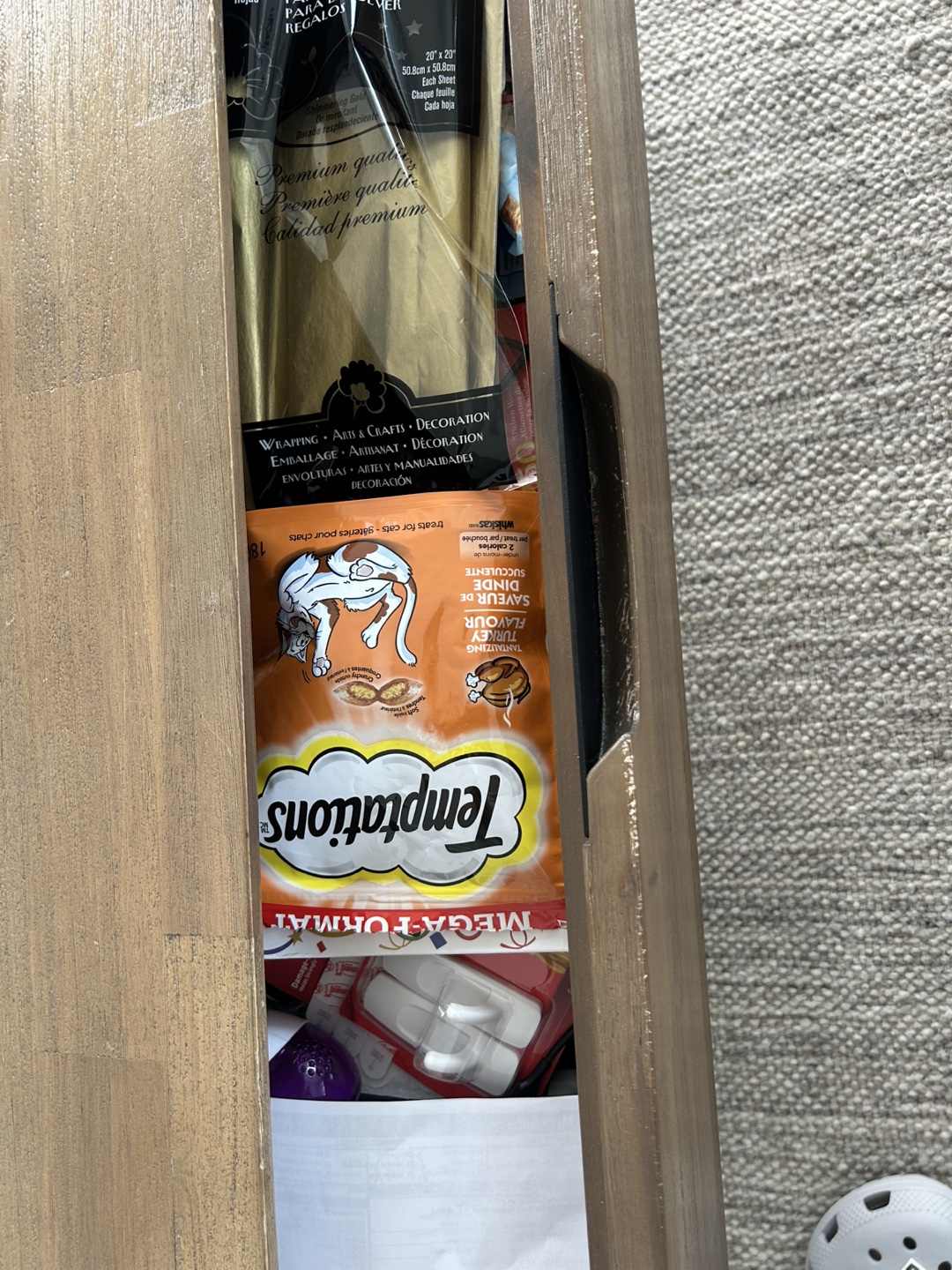 Wooden Coffee Table With Storage - photo 4
