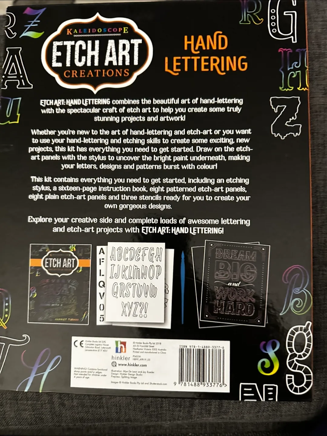 💚 🥕 Etch Art Hand Lettering Kit image indicator(3)