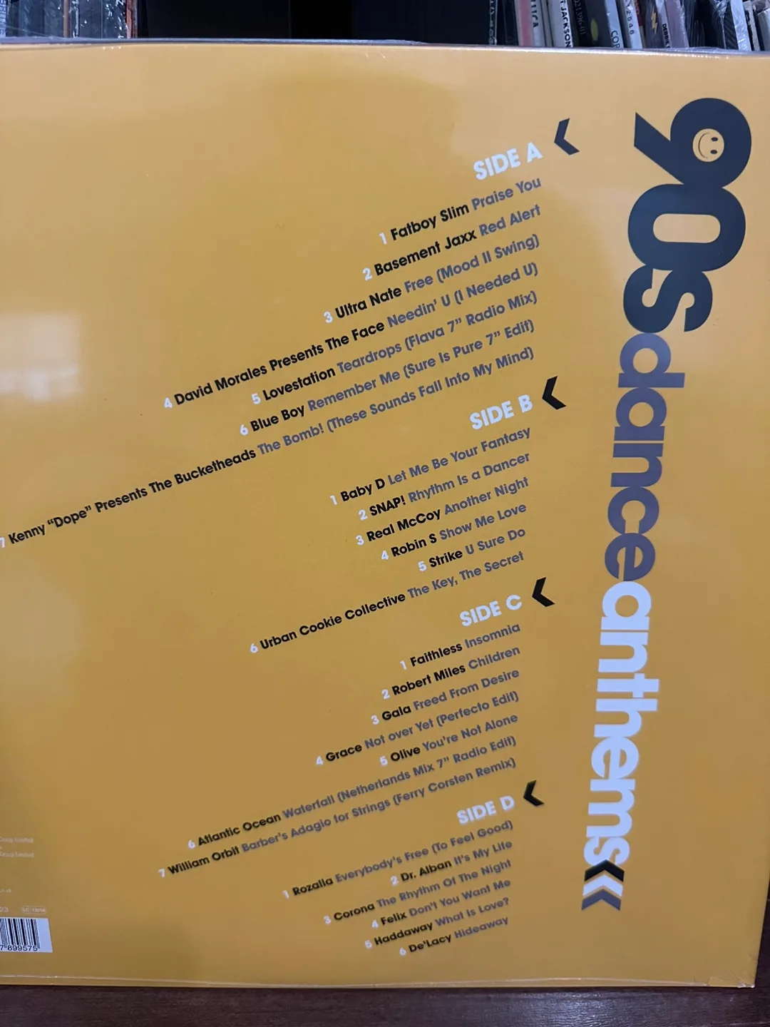 90s Dance Anthems 2 vinyl records. Brand new and sealed image indicator(4)