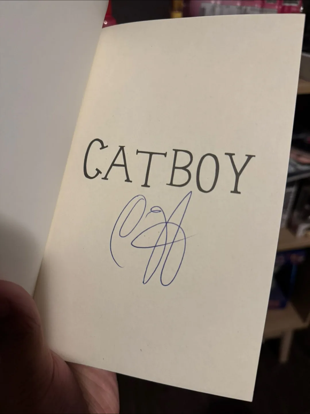 Catboy Book by Eric Walters - Signed image indicator(2)