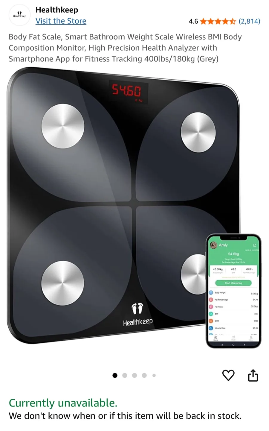 Smart Bathroom Scale thumbnail