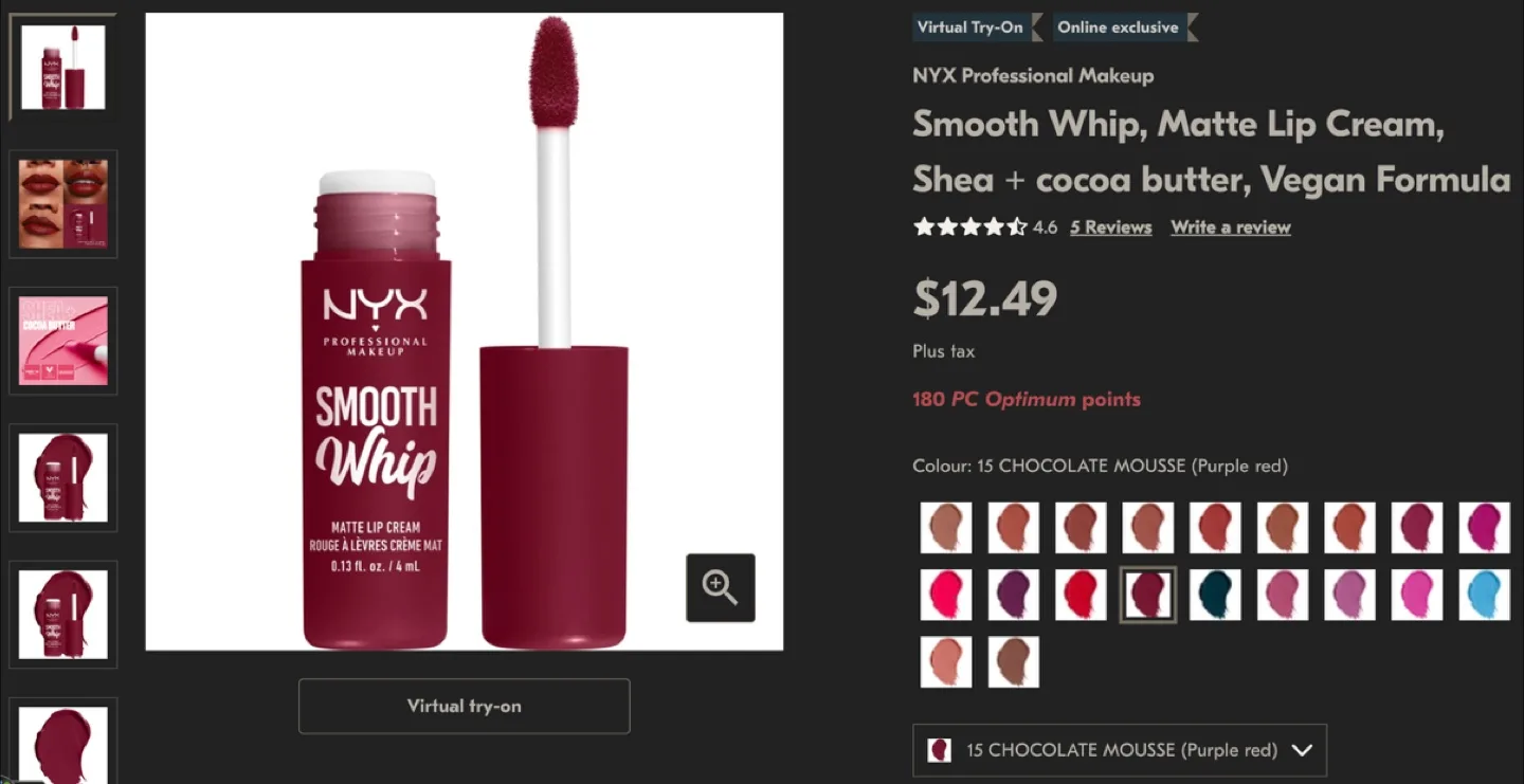 NYX Professional Makeup Smooth Whip Matte Lip Cream image indicator(2)