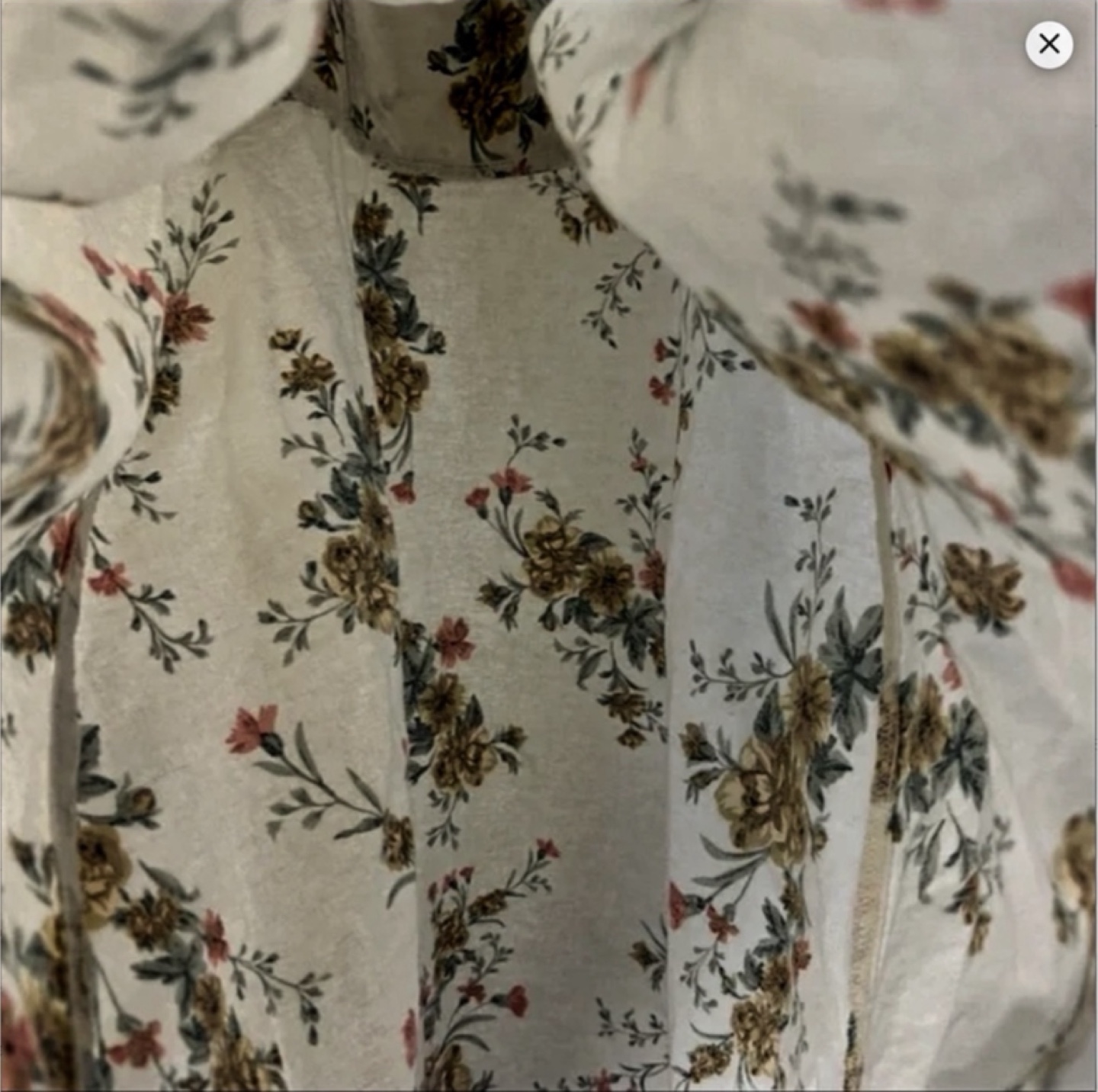Floral linen-blend fit & flare cami dress - photo 4
