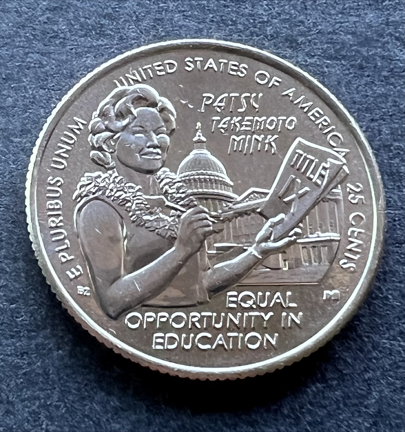 2024 Quarter - Patsy Takemoto Mink Quarter