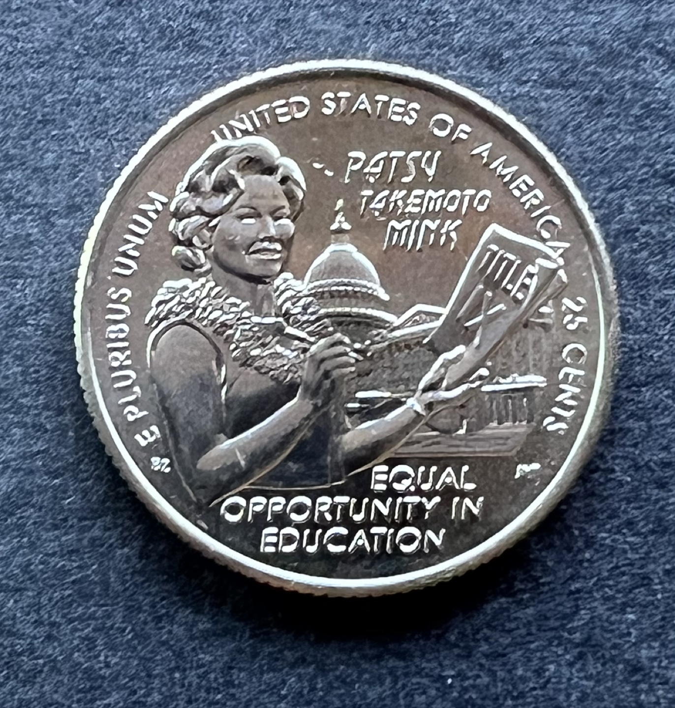 2024 Quarter - Patsy Takemoto Mink Quarter - photo 2
