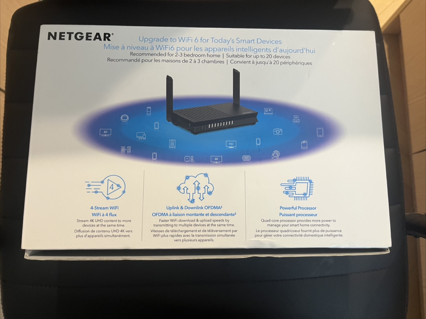 Brand New - Netgear AX1800 WiFi 6 Router - photo 2