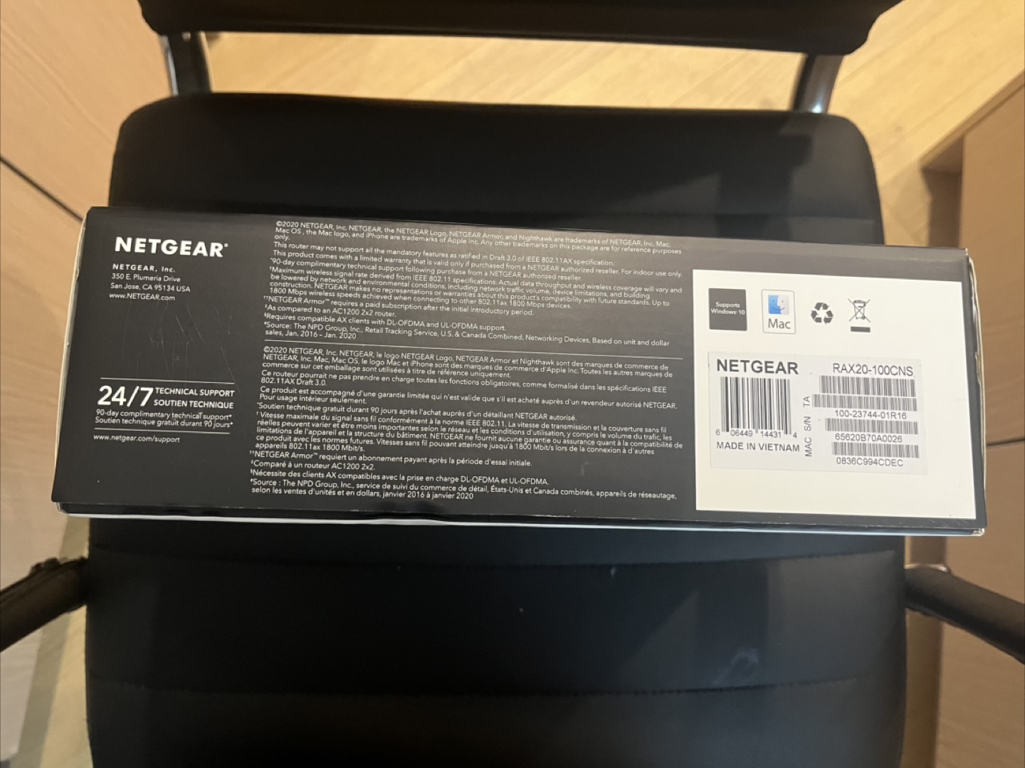 Brand New - Netgear AX1800 WiFi 6 Router - photo 5