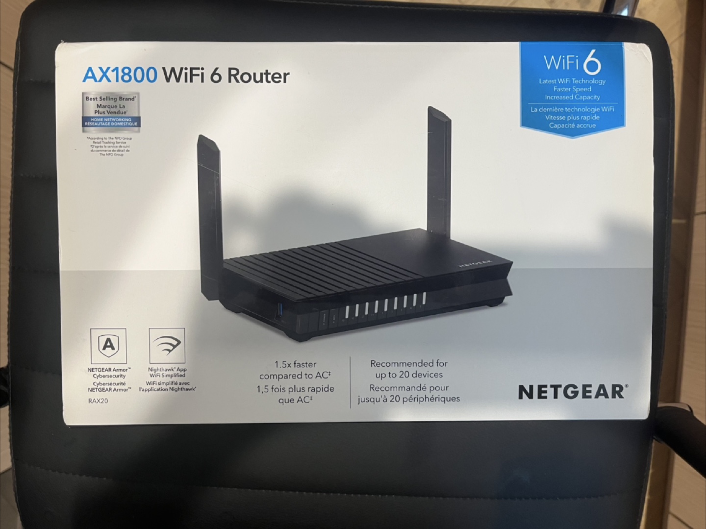 Brand New - Netgear AX1800 WiFi 6 Router