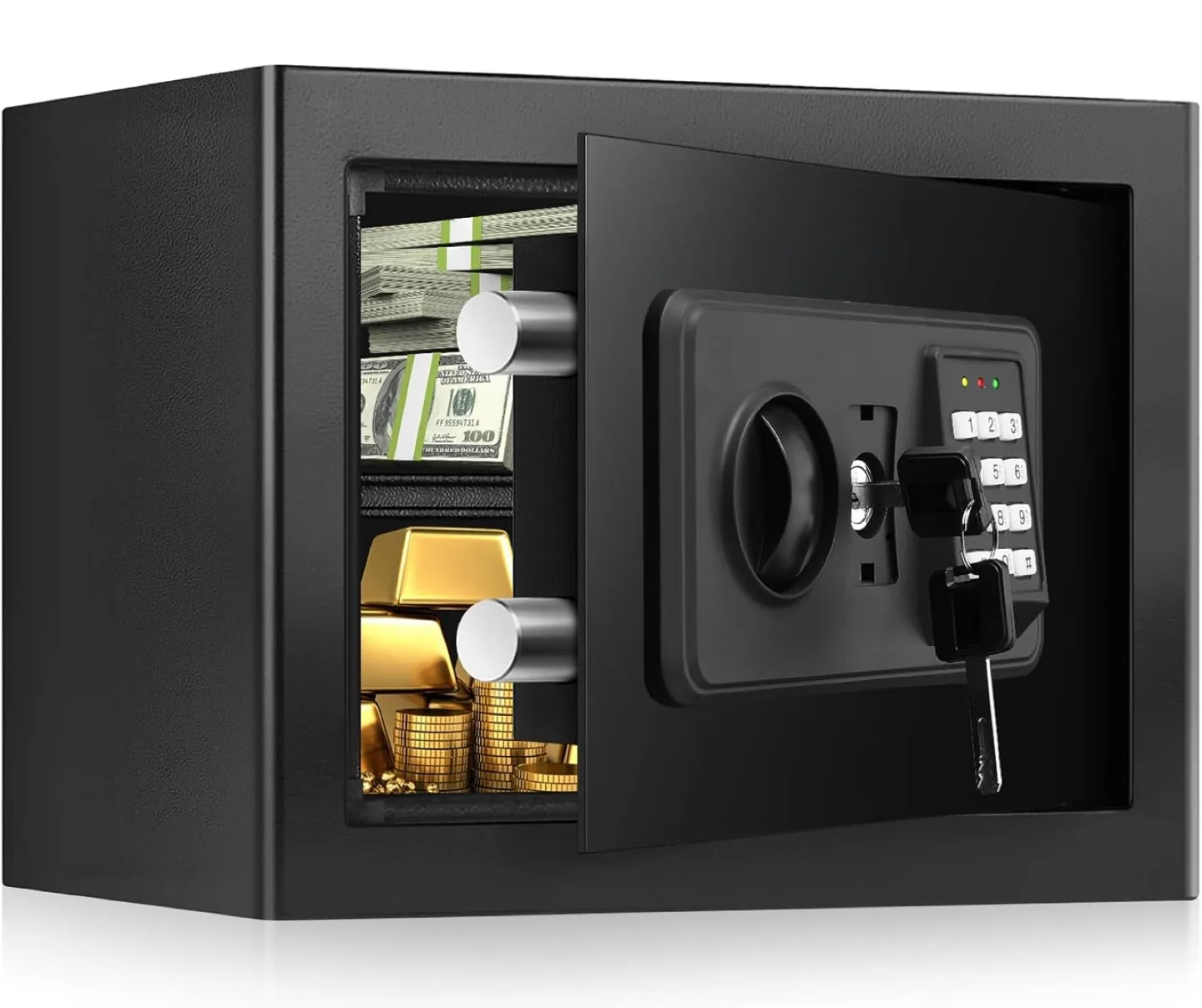 1.2 Cuft Small Home Safe Fire and Waterproof, Keypad, Anti-theft thumbnail