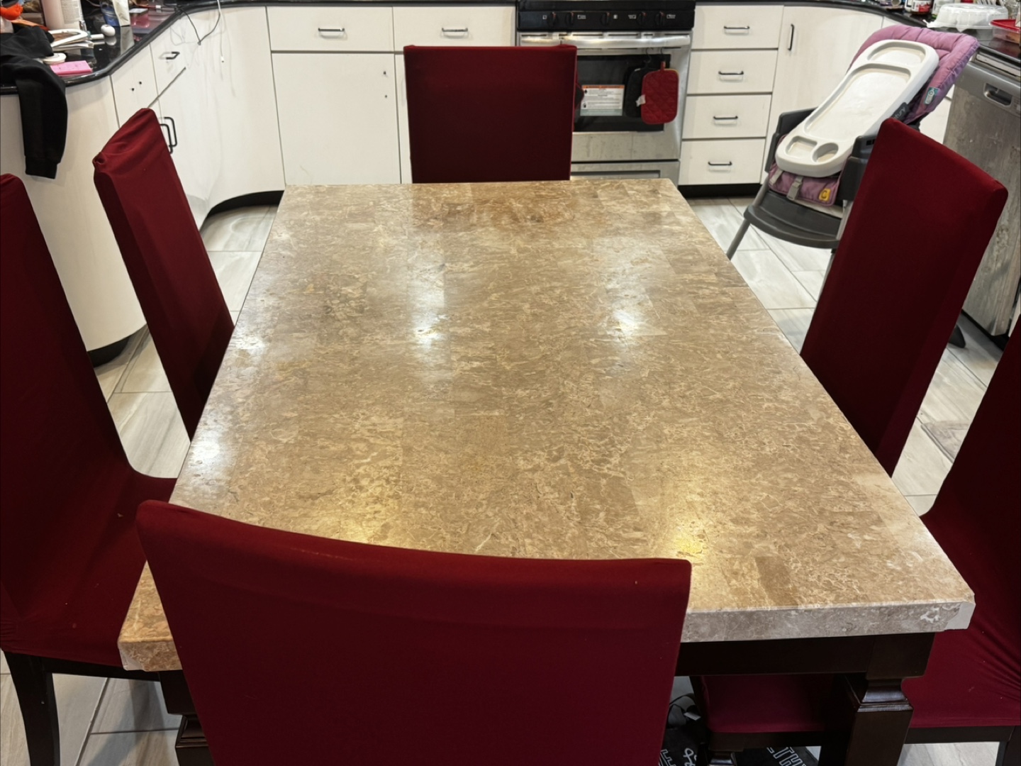 💚Dining Table and Chairs Set - photo 2