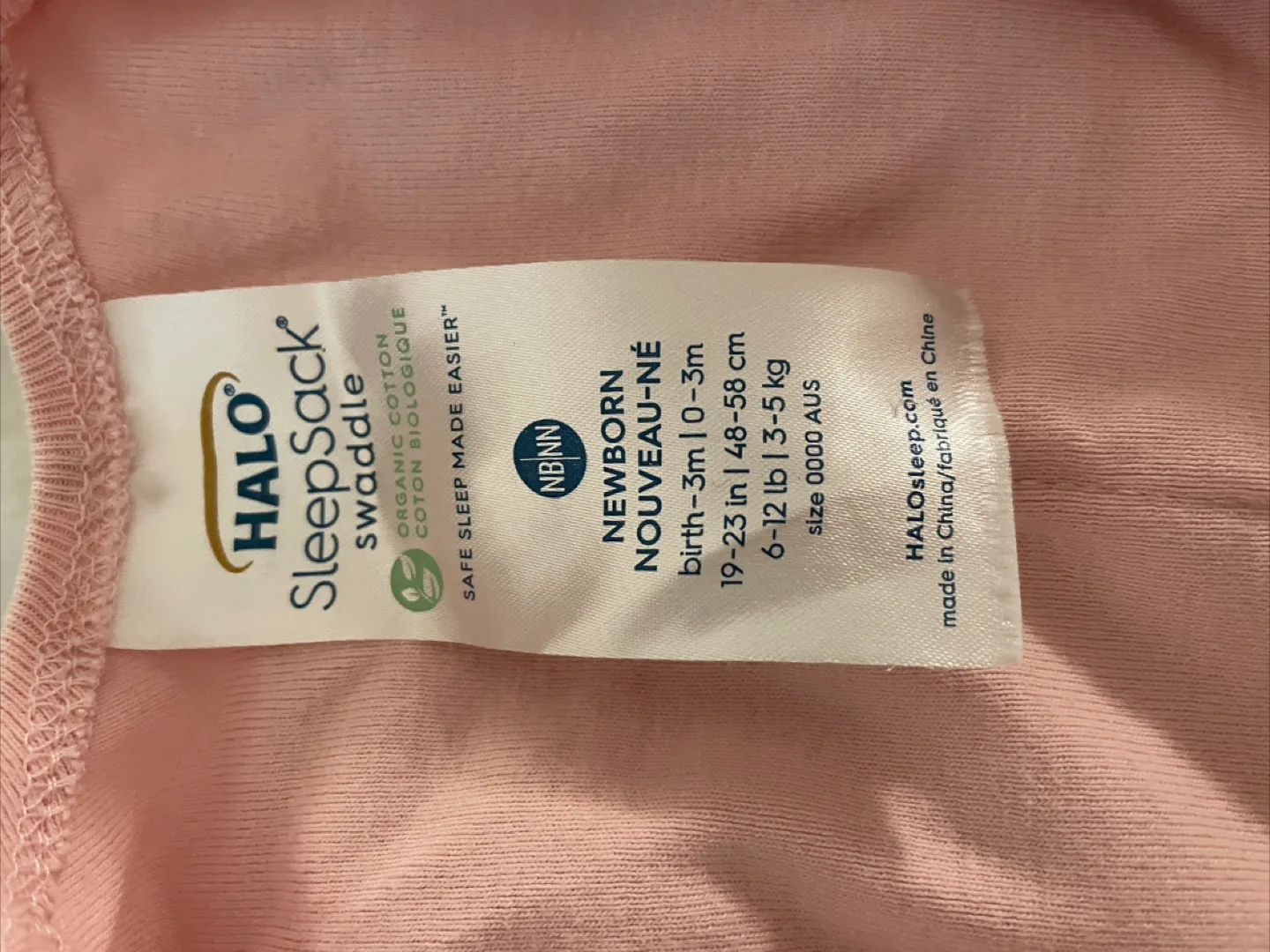 HALO SleepSack Swaddle - Newborn image indicator(2)