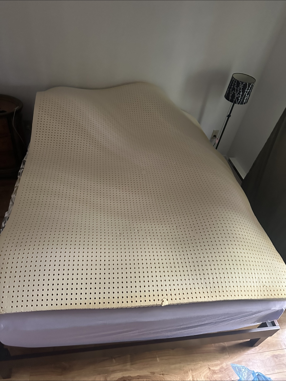 Perfectly Fine Queen-sized Latex Mattress Topper- FREE!!