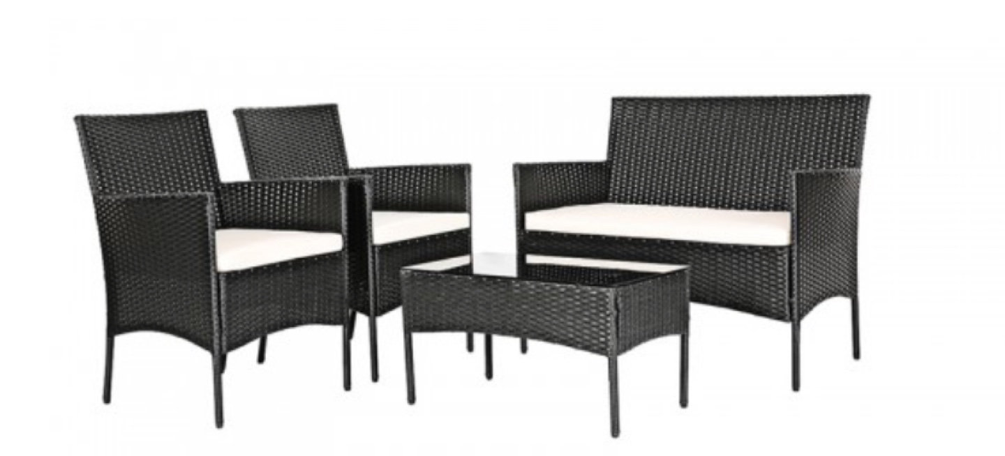 Patio Conversation Set – 1 year old New Condition