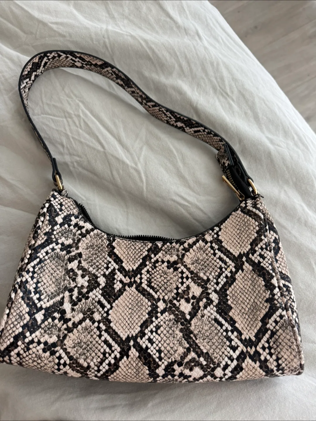 Snake Print Shoulder Bag thumbnail