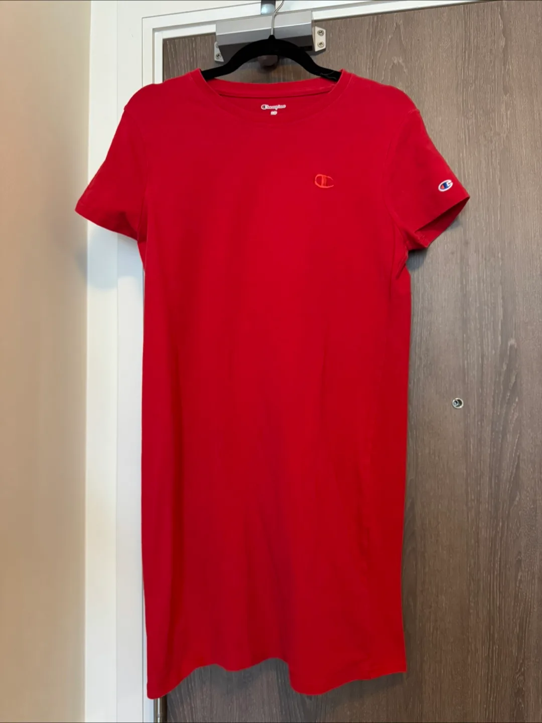 Champion Red T-Shirt Dress thumbnail