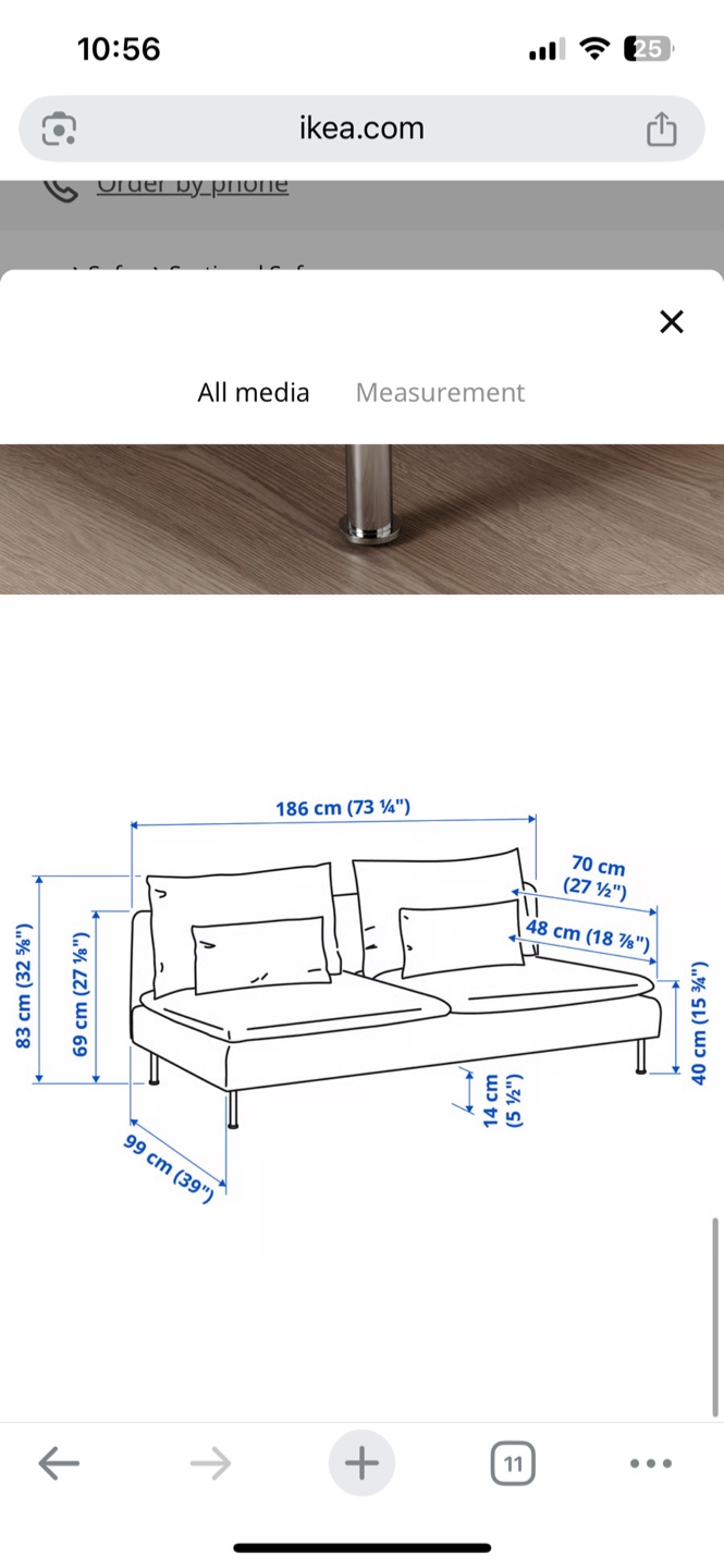 IKEA söderhamn sofa section - photo 3