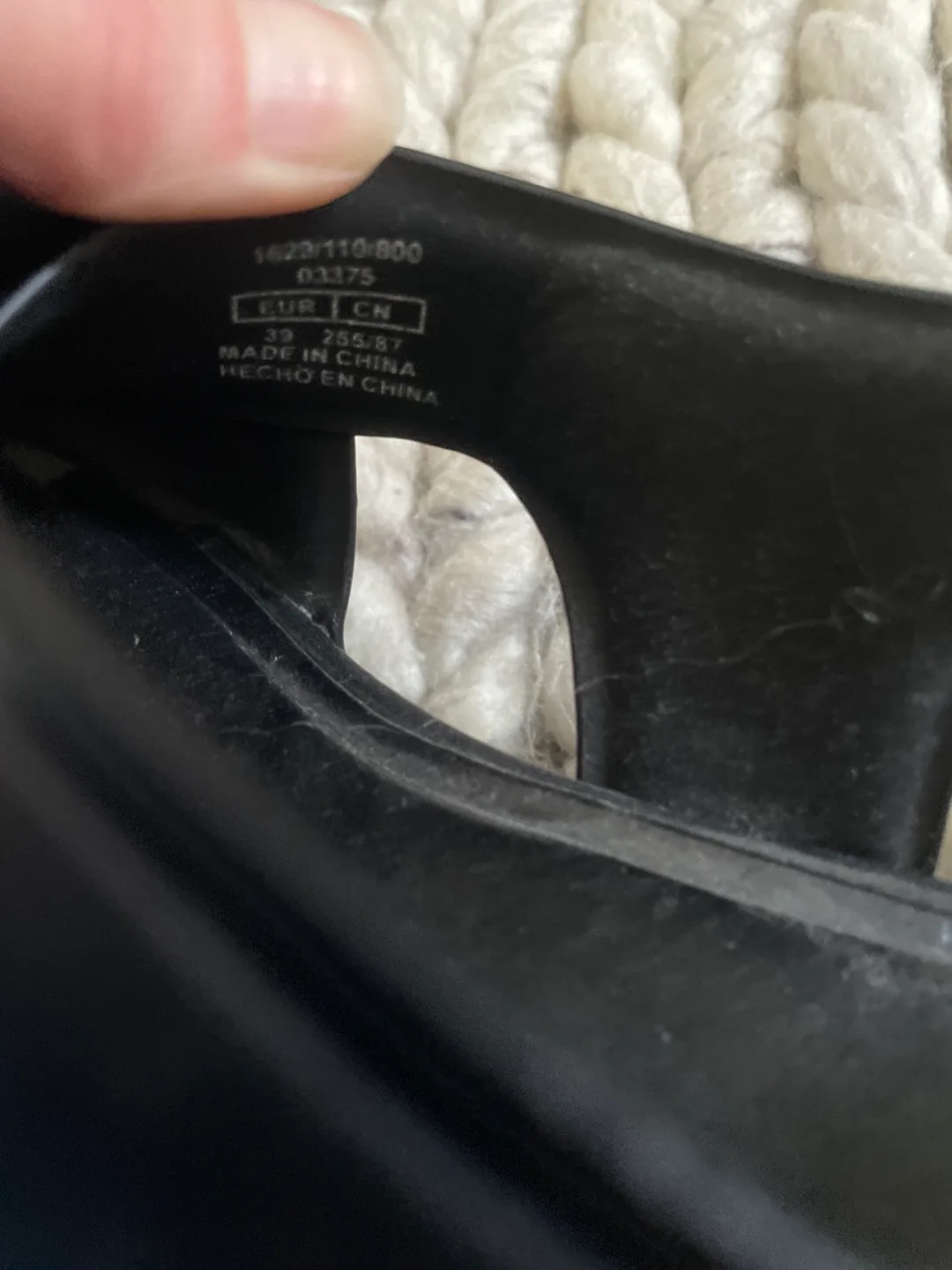 Zara Flatfrom Sandals 39 image indicator(5)