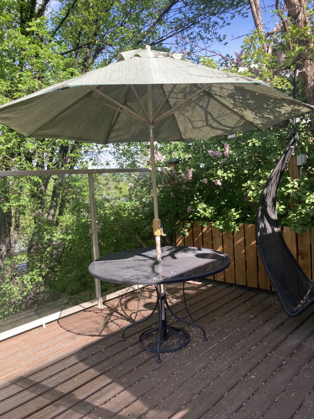Outdoor Patio Set with Umbrella
