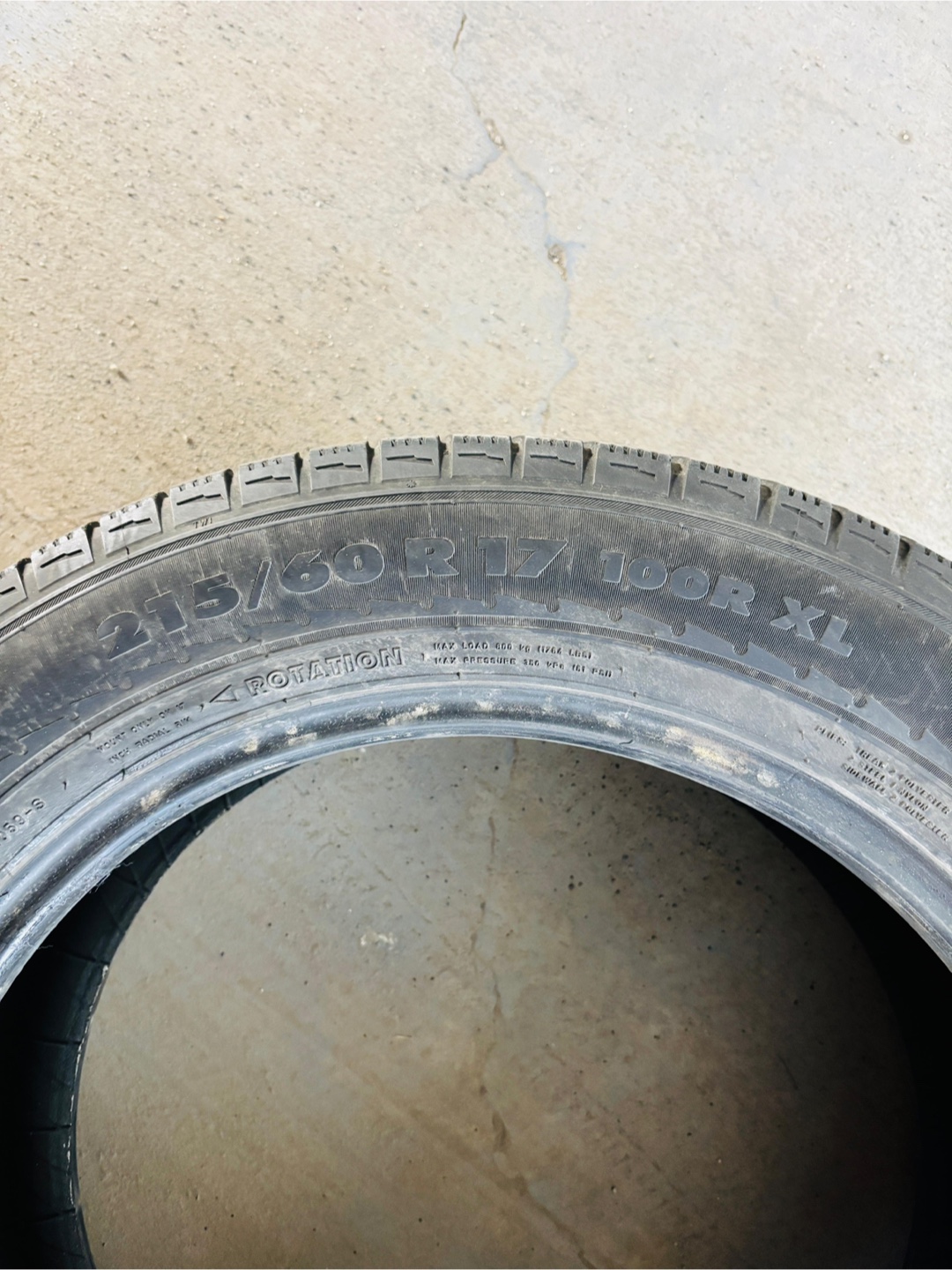 Set of Bridgestone Blizzak Tires - photo 5