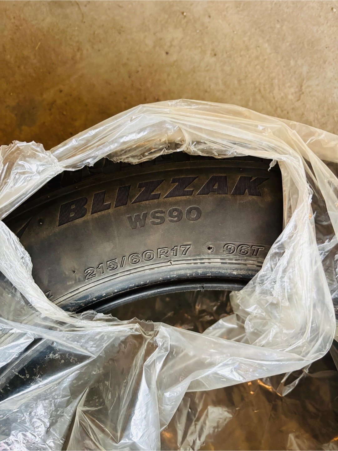 Set of Bridgestone Blizzak Tires - photo 2