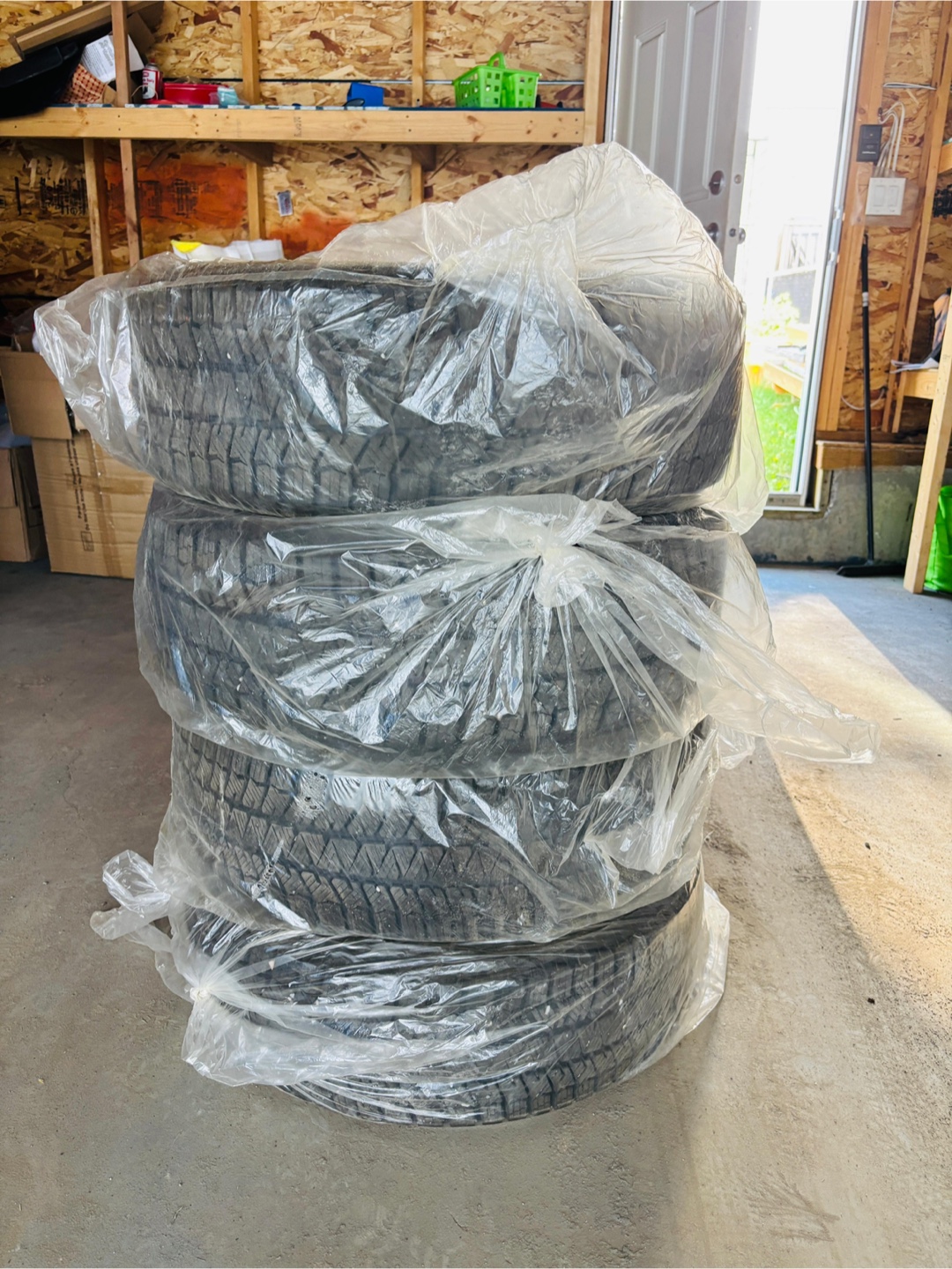 Set of Bridgestone Blizzak Tires