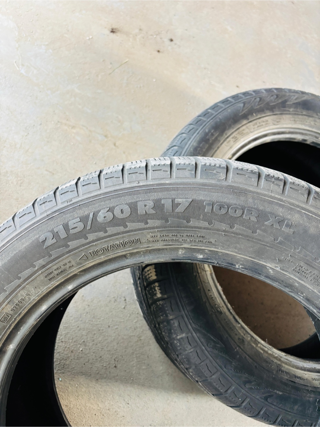 Set of Bridgestone Blizzak Tires - photo 4
