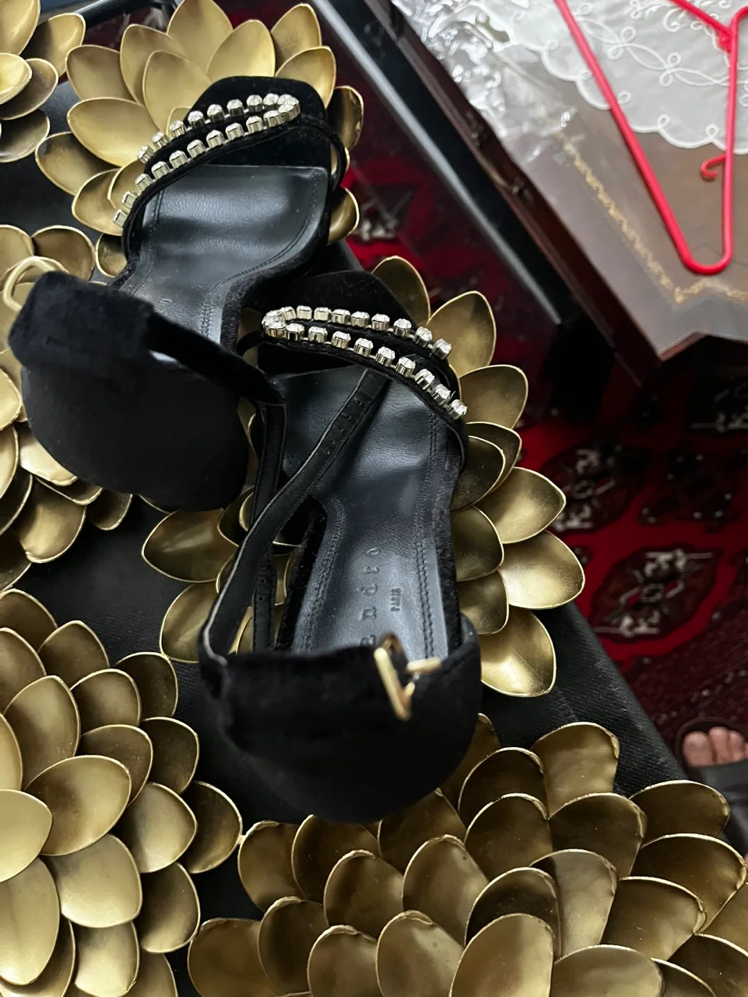 Sandro Black High Heel Sandals image indicator(5)