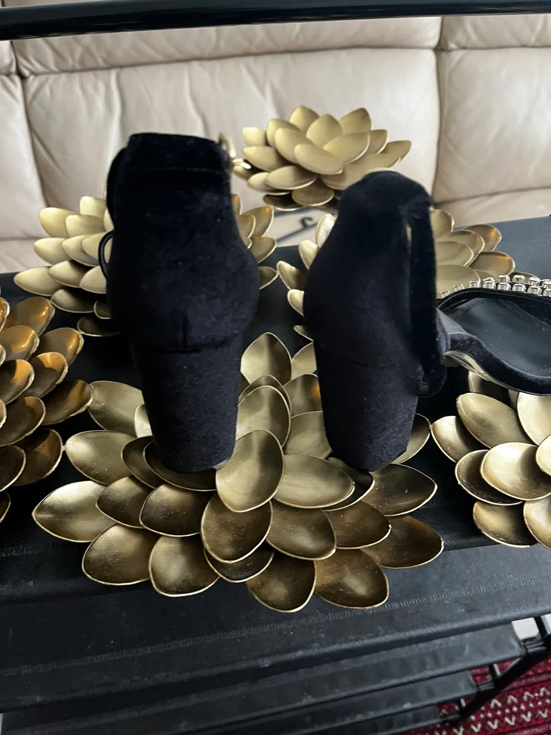 Sandro Black High Heel Sandals image indicator(4)