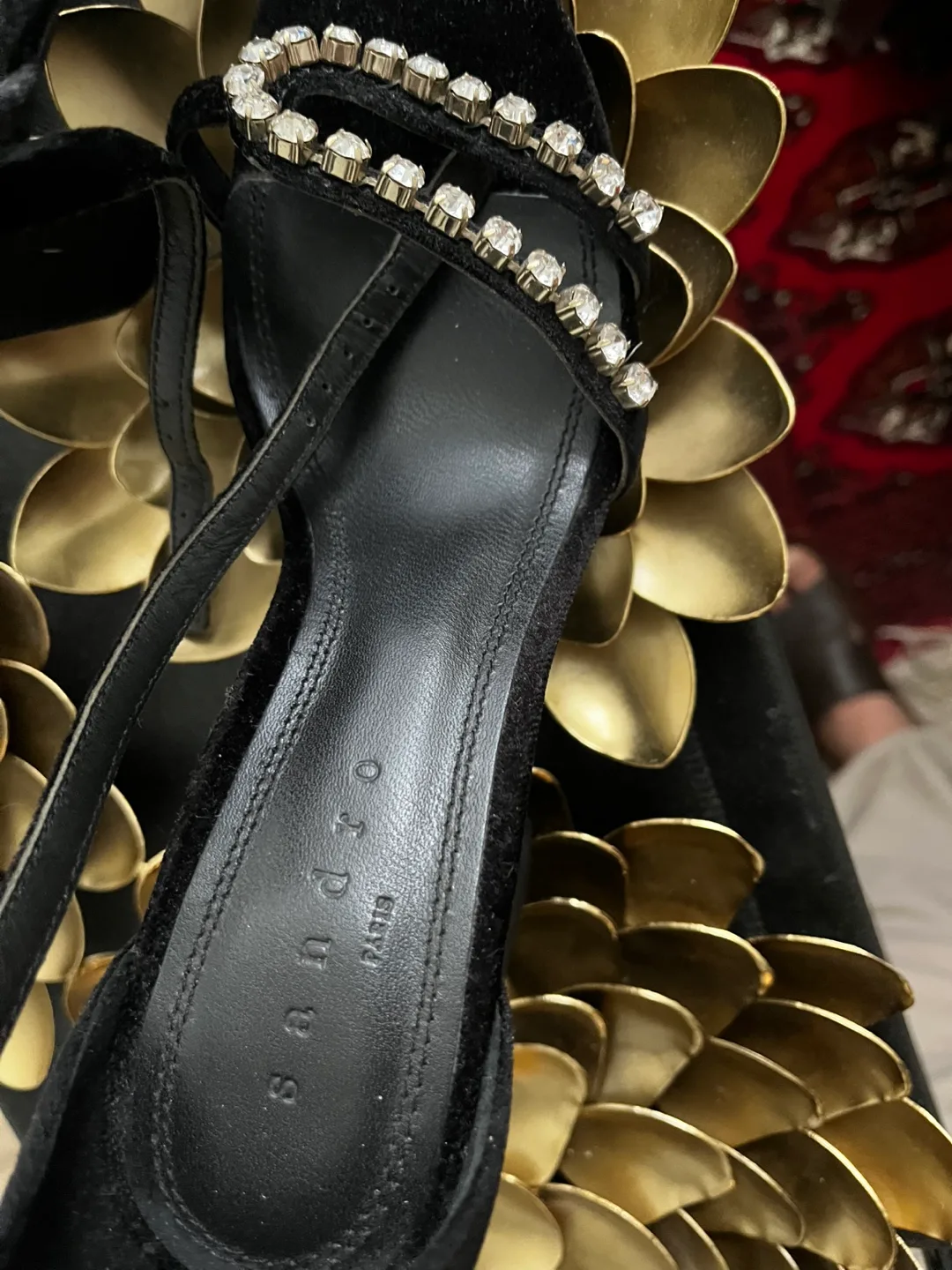 Sandro Black High Heel Sandals image indicator(9)