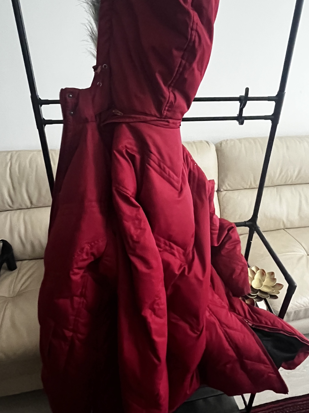 Denver Hayes Red Winter Coat