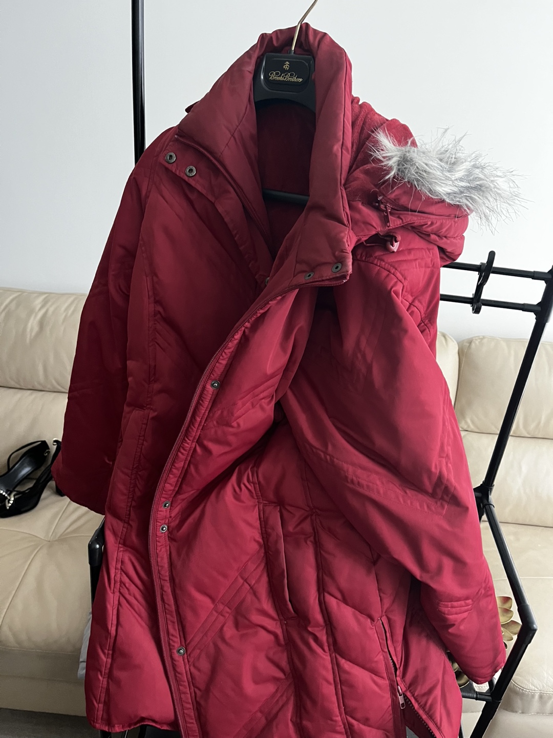 Denver Hayes Red Winter Coat - photo 2