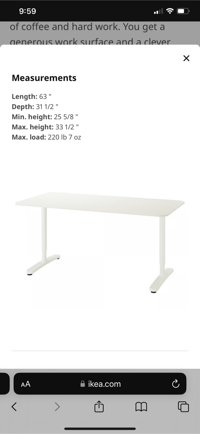 IKEA BEKANT Desk - photo 2