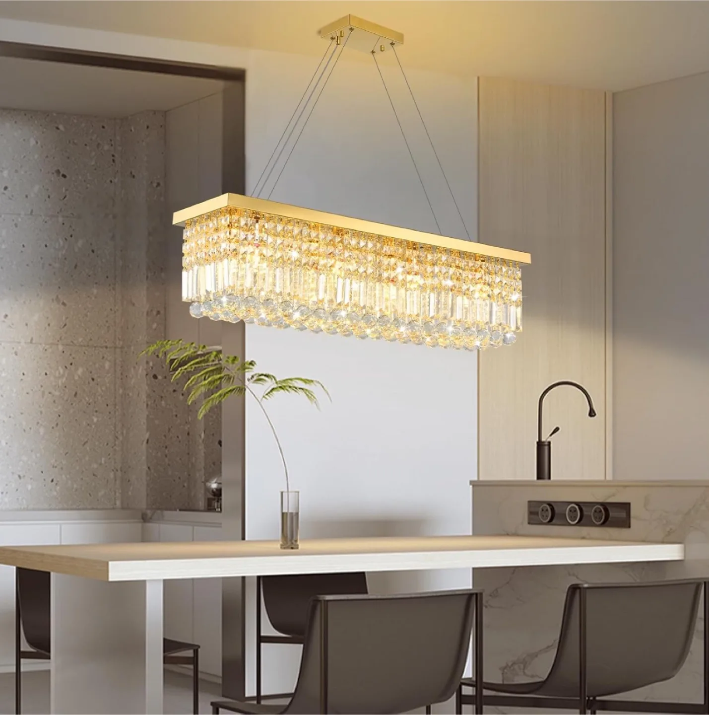 Saint Mossi 5-Lights K9 Crystal Chandelier thumbnail