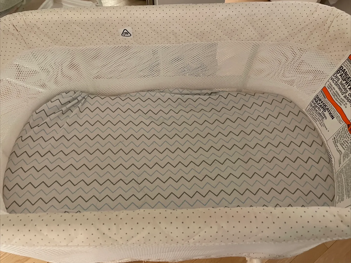 Delta children sleep cool rocking bassinet 🥕💚 image indicator(2)