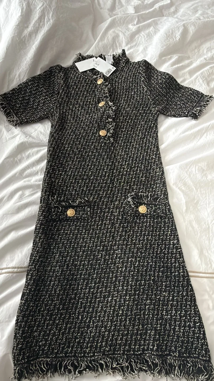 h&m Tweed Dress thumbnail