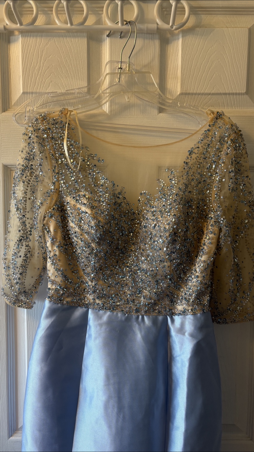 New modest gown Montage by Mon Cheri Evening Gown size 8 - photo 3