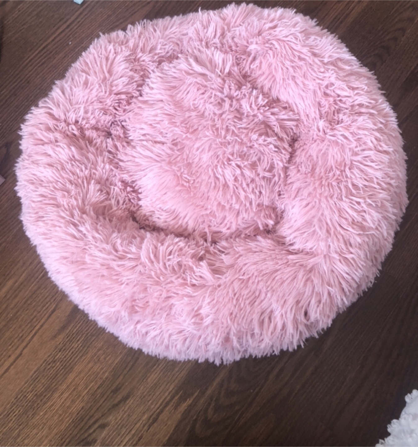 Pink Fluffy Pet Bed - photo 2