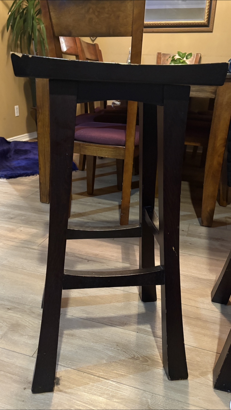 Wooden Stools - Set of 2🥕 - photo 2