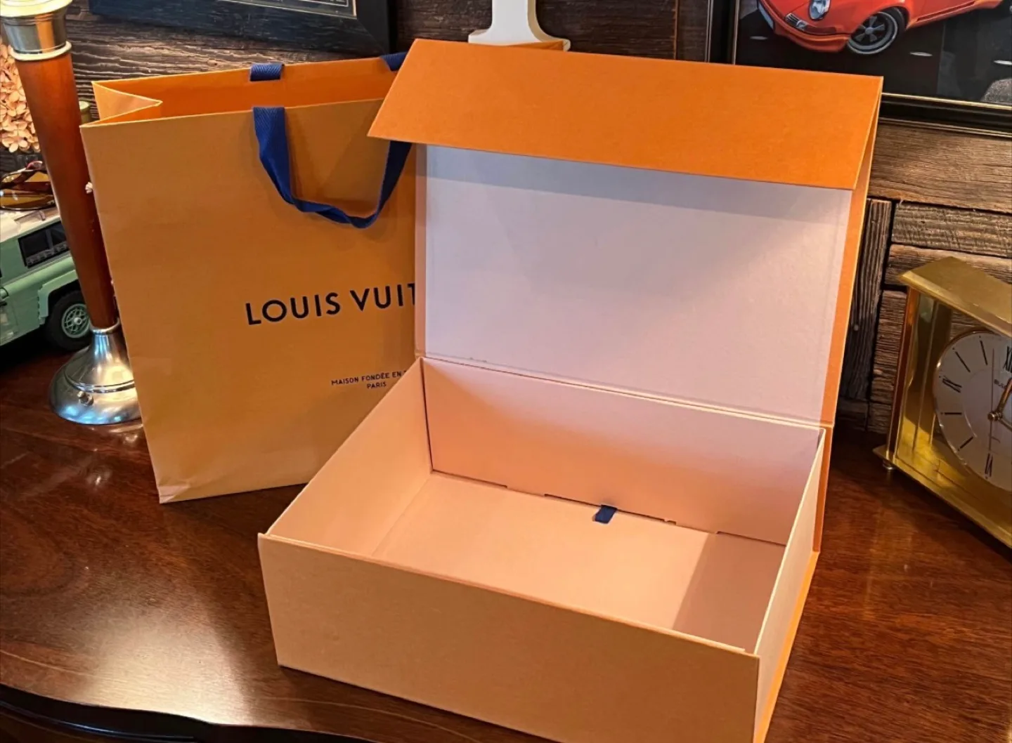 Louis Vuitton Box and Shopping Bag thumbnail