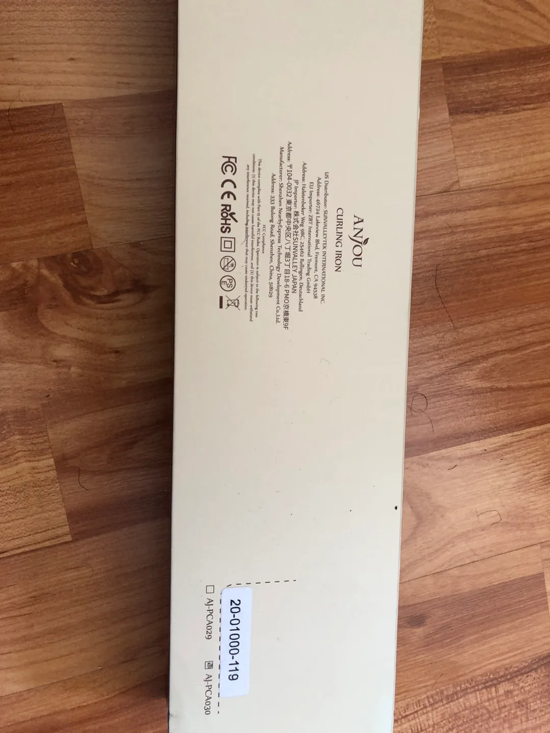 Anjou Curling Iron image indicator(2)