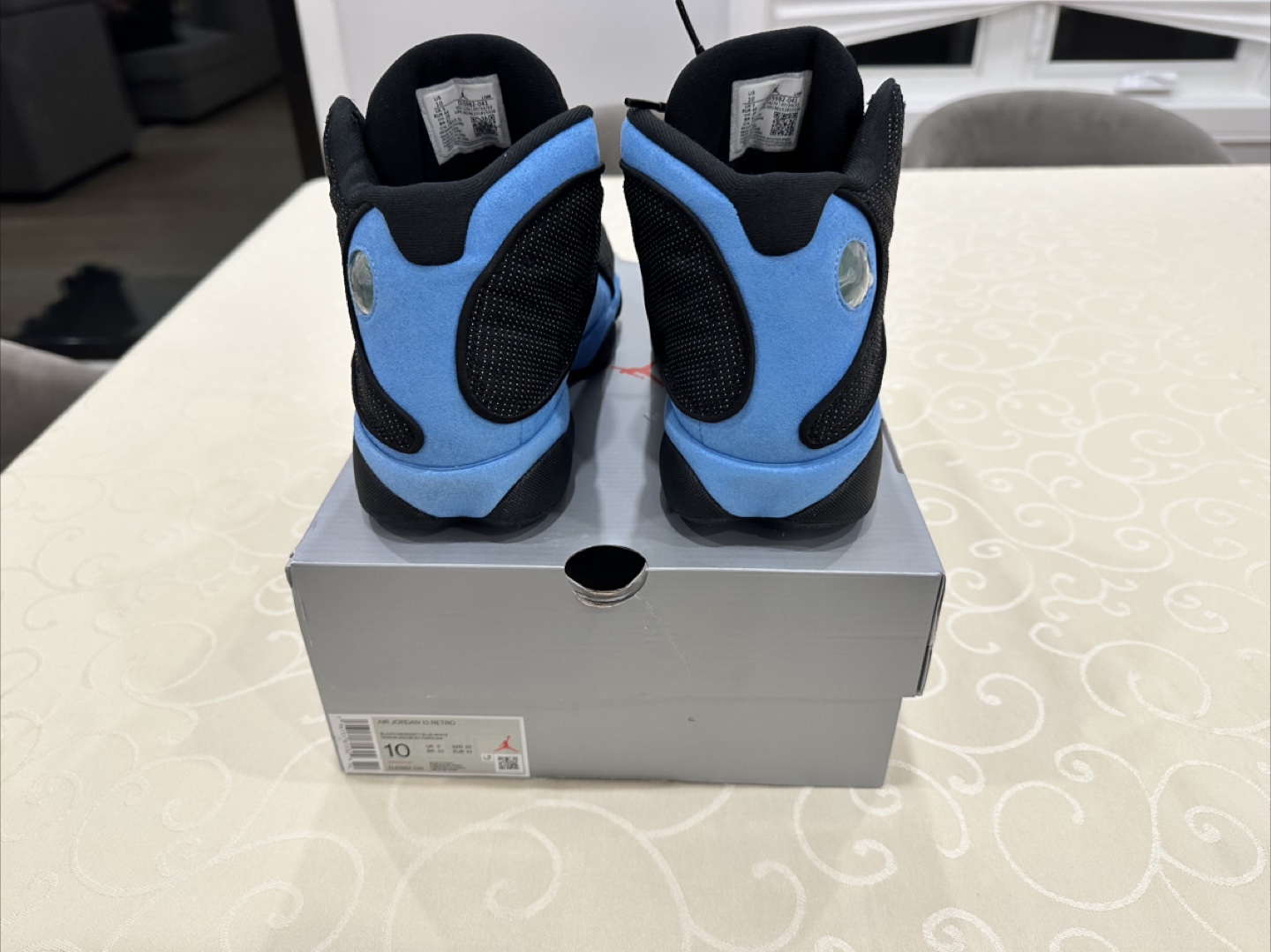 Air Jordan 13 Retro Black/University Blue - photo 4