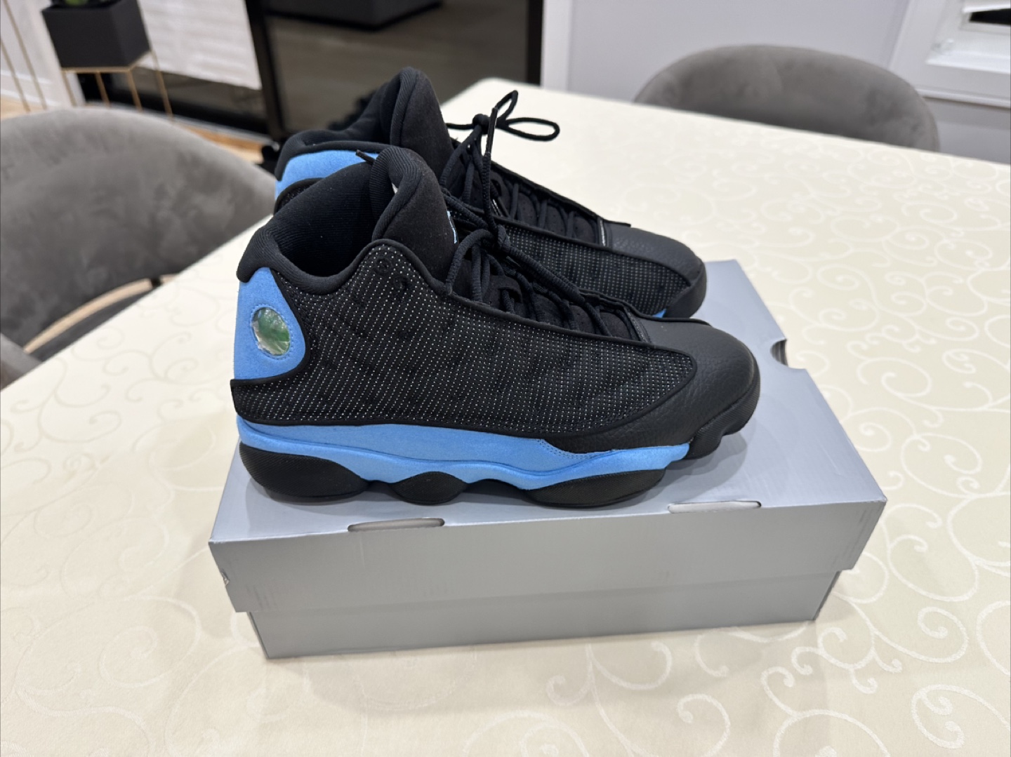 Air Jordan 13 Retro Black/University Blue
