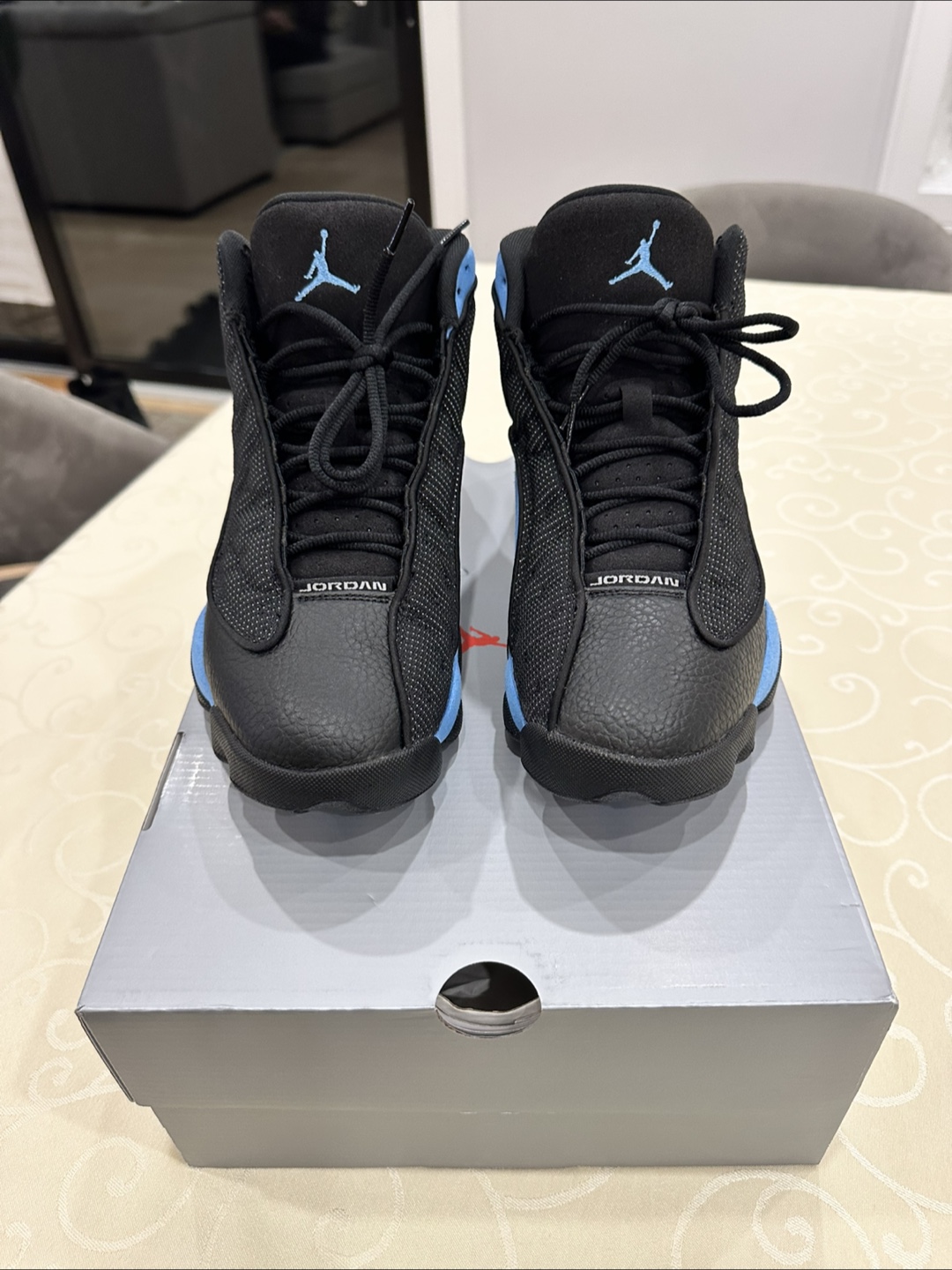 Air Jordan 13 Retro Black/University Blue - photo 2