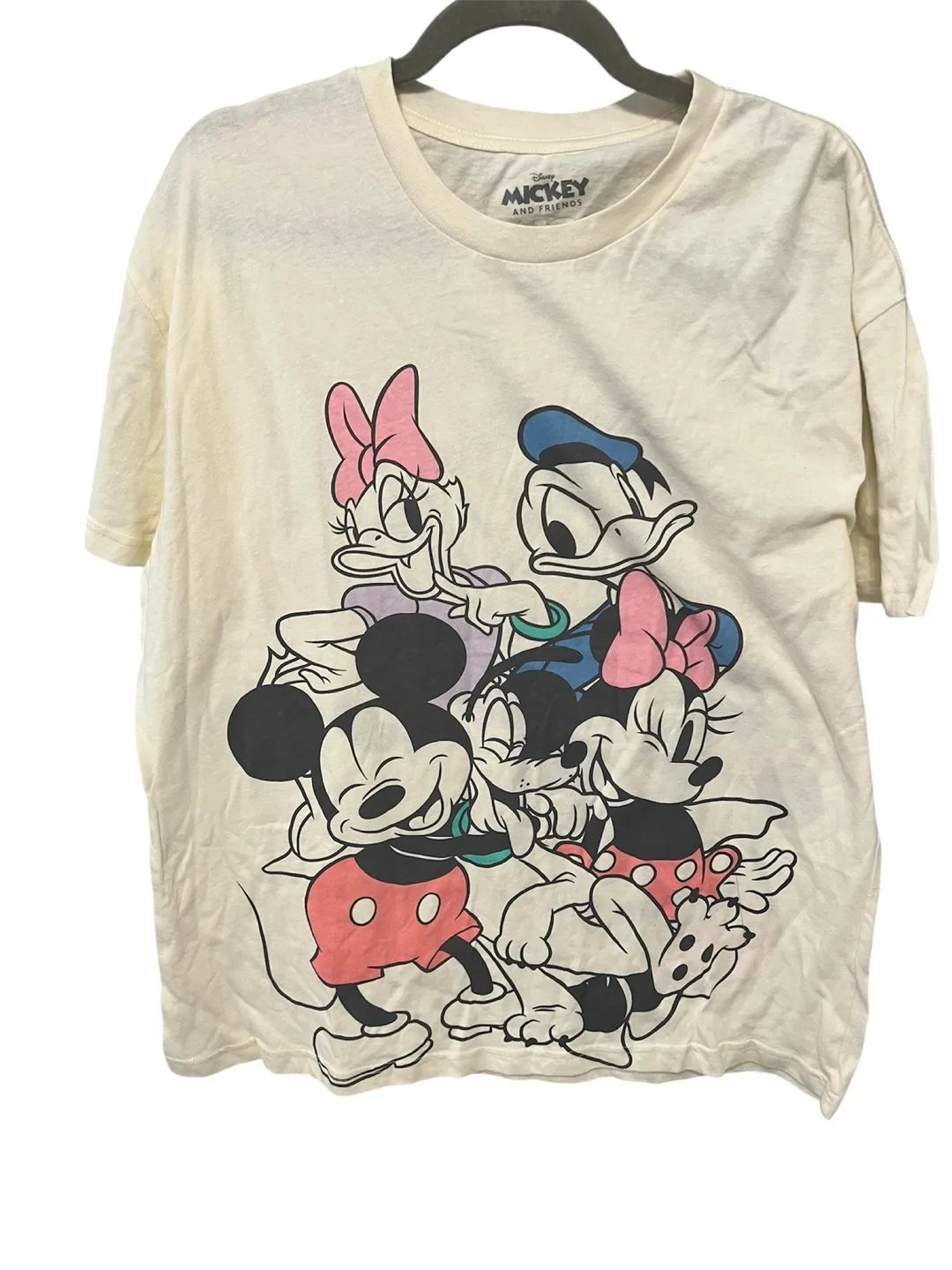New Disney Mickey & Friends Tee by Hybrid Apparel – Size LG thumbnail