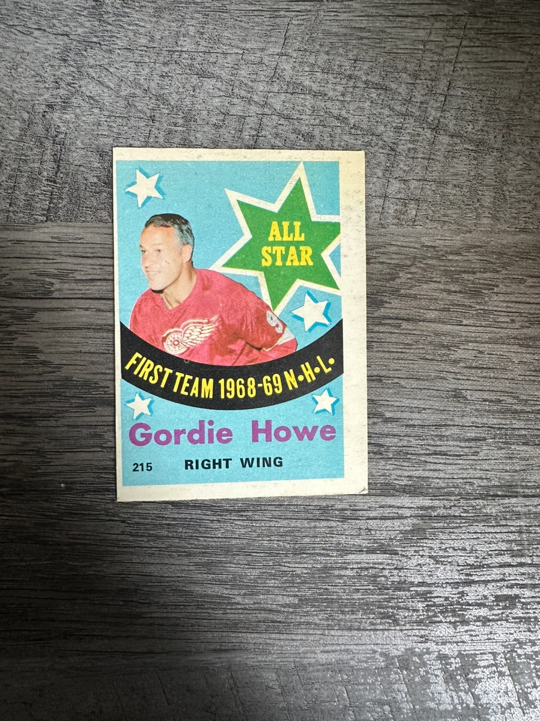 O-Pee-Chee 1968-69 Gordie Howe Hockey Card thumbnail