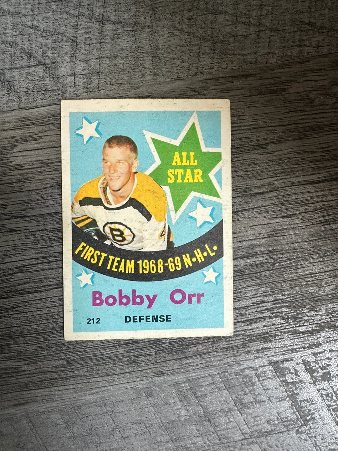 O-Pee-Chee 1968-69 Bobby Orr Hockey Card thumbnail