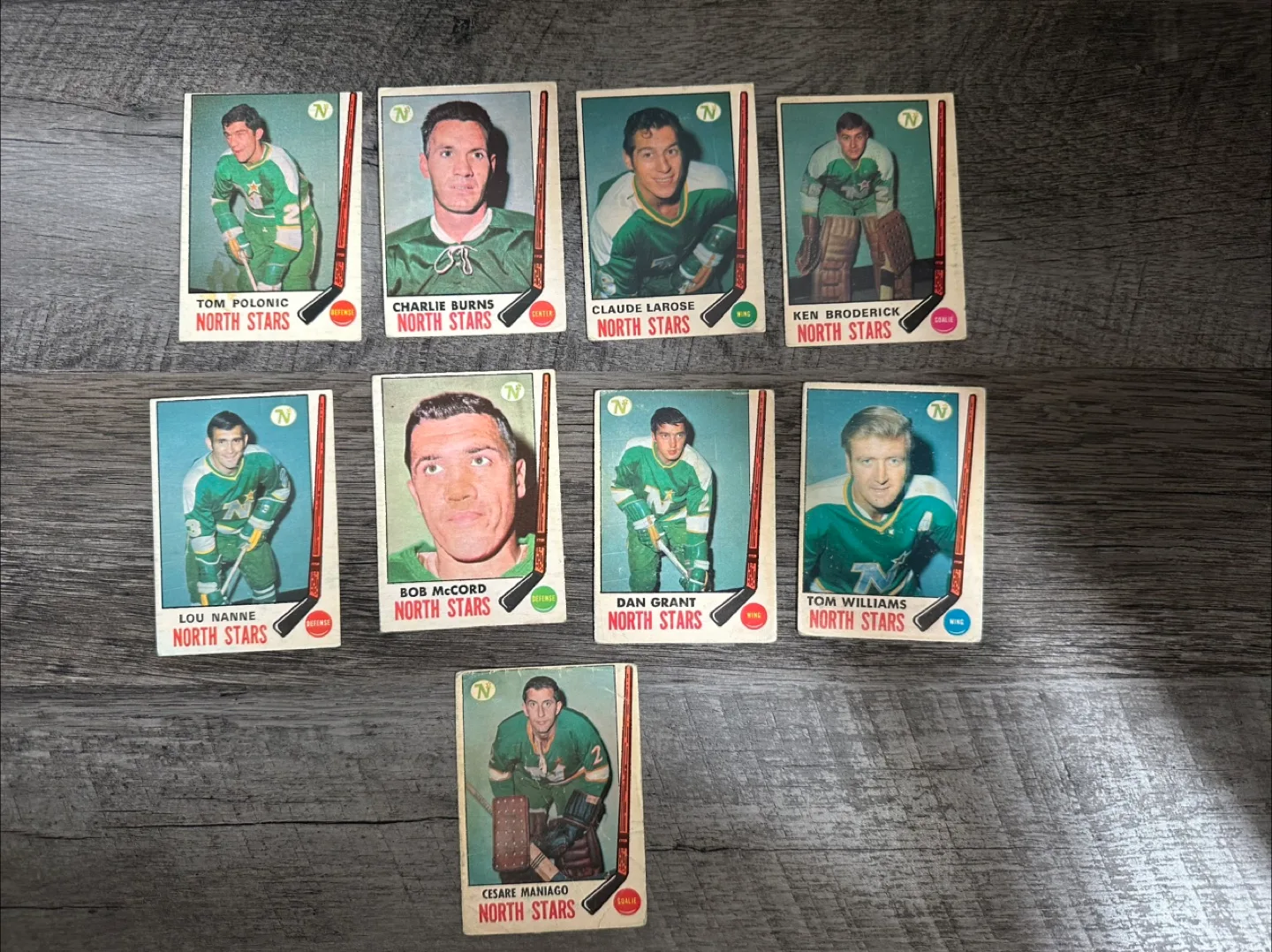 1968-69 Hockey Card Lot - North Stars Collection thumbnail